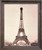 Vintage Paris Eiffel Tower Wall Decor Barnwood Framed Art Print Poster (19x23)