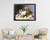 Bunch of Colorful Roses Flowers Floral Wall Decor Espresso Framed Art Print Poster (18x24)