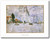 Picture Wall Decor - The Regatta At Argenteuil, Impressionist Painting Art Print Poster (22x28)