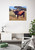 Texas Longhorn Cow Steer Cattle Farm Animal Wall Decor Art Print Poster (16x20)
