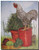 Chicken Rooster Barred Plymouth Rock Kitchen Wall Decor Picture Art Print (8x10)
