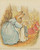 The Tale of Peter Rabbit Beatrix Potter Kids Room Art Print Poster (8x10)