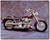 Harley Davidson Vintage Motorcycle Wall Decor Picture Art Print (16x20)
