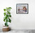 Framed Wall Decoration Country Cabin Floral Cottage Bridge Nature Espresso Framed Art Print Picture (18x22)