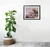 Country Cottage Lake Scenic Landscape Wall Decor Picture Expresso Framed Art Print Poster (18x22)