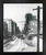 Framed Wall Decor Second Avenue, Seattle's Principal Thoroughfare - C. 1907 Vintage Old City Black and White Black Art Print Picture(18x22)