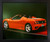 Red Ferrari 360 Modena Spider Sports Car Black Framed Art Print Picture(18x22)