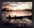 Wall Decoration Fisherman and Dog in Fishing Boat at Sunset River Nature Scenery Black Framed Picture Art Print (18x22)