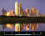 Dallas Texas at Night Skyline Downtown City Wall Decor Art Print Poster (16x20)