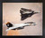 F-14 Tomcat Jet Framed Wall Art Print Aviation Aircraft Poster Black Framed Decor Picture (18x22)