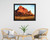 Western Cowboy Horses Mountain Scenery Wall Decor Picture Black Framed Art Print Poster (18x22)