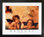 Cherubini Little Angels (Sistine Madonna) Raphael Fine Wall Decor Black Framed Art Print (18x22)