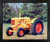 1938 UTS Minneapolis Moline Vintage Tractor Wall Decor Black Framed Wall Decor Picture Art Print (18x22)