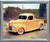 1940 Ford Pickup Truck Vintage Wall Decor Silver Framed Art Print Picture (20x24)