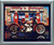 Willy's Garage Picture Framed Wall Decoration Harley Davidson Vintage Motorcycle Silver Art Print (18x22)