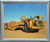 Impact Posters Gallery Caterpillar 612B Land Scraper Dozer Truck Silver Framed Art Print Wall Decoration Picture (18x22)