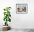 Impact Posters Gallery Country Cottage (Flower Garden) Nature Scenery Wall Decor Silver Framed Art Print Picture