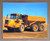 Framed Wall Picture Decor Volvo BM 6x6 A30 Dump Truck Barnwood Art Print (19x23)