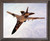 Framed Wall Decoration Military FB-111 Aardvark Bomber Jet Aviation Aircraft Barnwood Framed Picture Art Print (19x23)