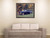 Chevy Car Framed Wall Decor Picture 1957 Nomad Bel Air Vintage Barnwood Art Print (19x23)