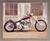 Chopper Buck Lovell Vintage Motorcycle Bike Picture Barnwood Framed Wall Decor Art Print (19x23)
