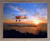 Impact Posters Gallery Bi-Plane WACO 10 Framed Wall Decor Picture Military Vintage Plane Aviation Art Print Poster (16x20) (Barnwood)