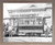 Framed Wall Decor Old City San Diego Fourth And Spruce 1898 Vintage Cable Railway Black And White Barnwood Art Print Picture (19x23)
