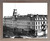 Impact Posters Gallery Oakland Grand Central Hotel 1889 Vintage Old City Black and White Barnwood Art Print Framed Wall Decor Picture (19x23)