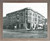 Framed Wall Decor Vintage Oakland Shattuck and Center Streets 1912 Berkeley Bank Barnwood Art Print Picture (19x23)