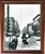 Impact Posters Gallery Street 1915 Vintage City Mahogany Framed Wall Decor Art Print Picture (18x22)