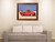 Impact Posters Gallery Ford F-100 Harley Koopman Vintage Pickup Truck Mahogany Framed Picture Art Print Framed Wall Decoration (18x22)