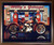 Impact Posters Gallery Vintage Motorcycle Framed Picture Art Print Wall Decoration Harley Davidson Willy's Garage Mahogany Poster (18x22)