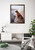 Impact Posters Gallery Golden Retriever Dog Animal Mahogany Framed Wall Decor Art Print