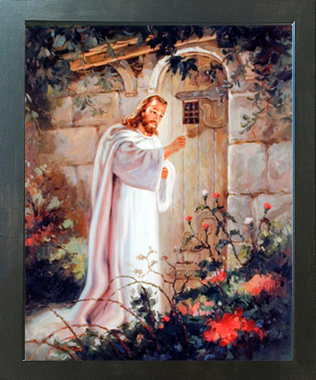 Jesus Christ Knocking At the Door Religious and Spiritual Wall Decor