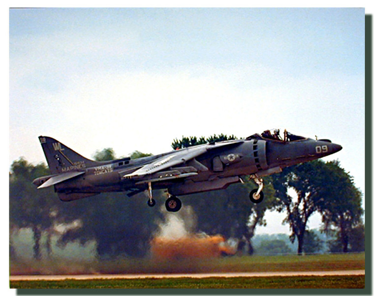 AV-8 Harrier Jet Poster