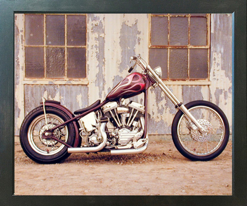 Croc Chopper - wildlife motorcycle Poster