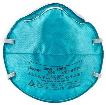 3M N95 Particulate Respirator and Surgical Mask, #1860