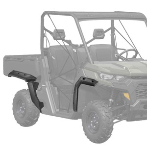 Front and Rear Extended Mud Guards for Can Am Defender Front and Rear Extended Mud Guards for Can Am Defender