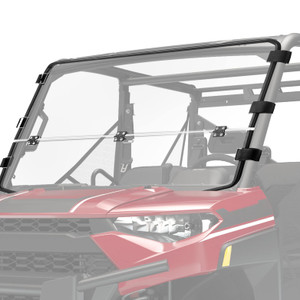 2-IN-1 Flip Up Windshield for Ranger 1000/XP 1000/Crew 2017-2024