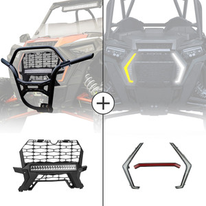 Fang Lights and Front Grill Light for Polaris RZR XP 1000 (2019-2023)