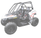 Polaris RZR 200 Harness Bar