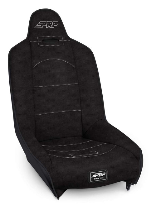 PRP Seats Roadster High Back Suspension Seat for Jeeps, Suzuki Samurai's, VW Buggies, Sand Rails, Manx Style Buggies | Black (1 Seat) PRP Seats Roadster High Back Suspension Seat for Jeeps, Suzuki Samurai's, VW Buggies, Sand Rails, Manx Style Buggies | Black (1 Seat)