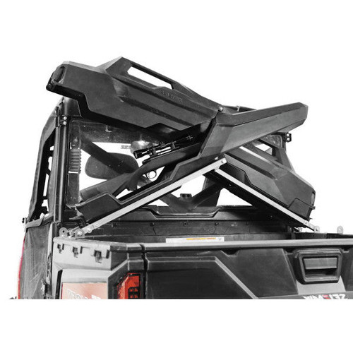 Seizmik Armory X Rack; Black; Mid-Size Ranger; Lock & Ride Compatible; Drill/Bolt-in for Mid-Size Gator or 44-48'' Beds Seizmik Armory X Rack; Black; Mid-Size Ranger; Lock & Ride Compatible; Drill/Bolt-in for Mid-Size Gator or 44-48'' Beds