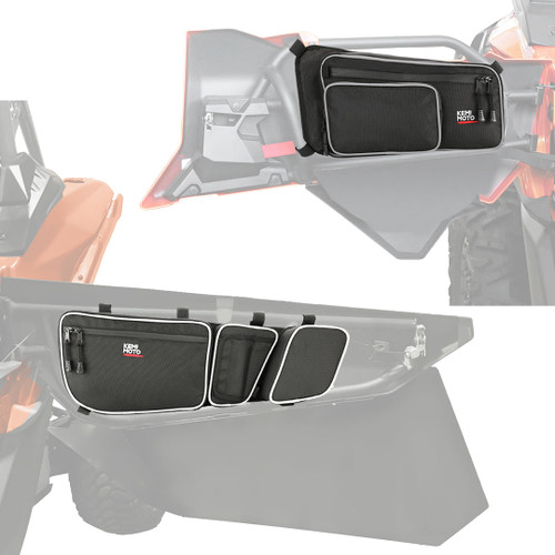 Front and Rear Door Bags for Can Am Maverick X3 Max Front and Rear Door Bags for Can Am Maverick X3 Max