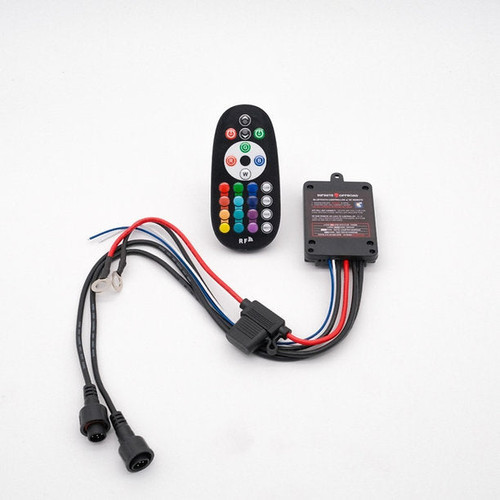 Infinite Offroad (RGB+W) Whip Bluetooth Controller w/ RF Remote Infinite Offroad (RGB+W) Whip Bluetooth Controller w/ RF Remote