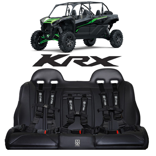 UTVMA KRX 4 Rear Bench Seat (2023-2024) W Harnesses UTVMA KRX 4 Rear Bench Seat (2023-2024) W Harnesses