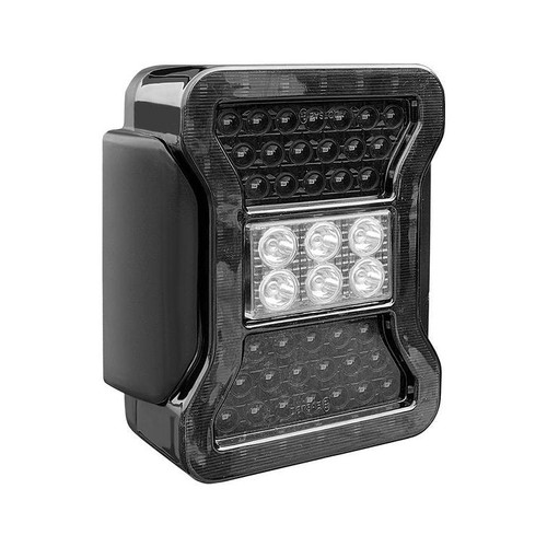 Infinite Offroad Tail Light: Jeep JK - Blackout Infinite Offroad Tail Light: Jeep JK - Blackout
