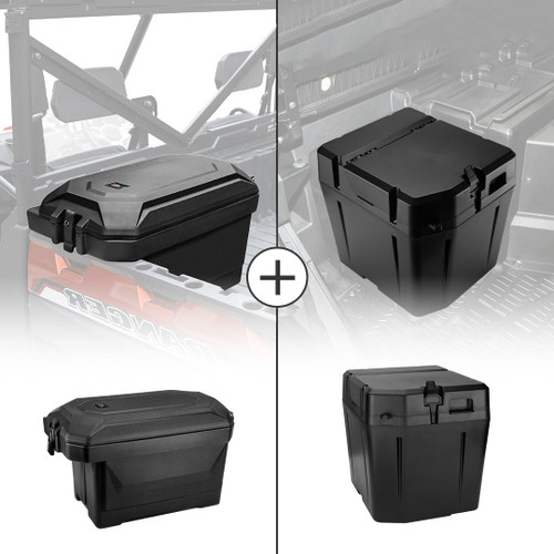 Big Size Cargo Box & Under Seat Storage Box for Polaris Ranger Big Size Cargo Box & Under Seat Storage Box for Polaris Ranger