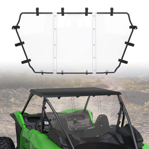 PC Rear Windshield for Kawasaki Teryx KRX 1000 PC Rear Windshield for Kawasaki Teryx KRX 1000