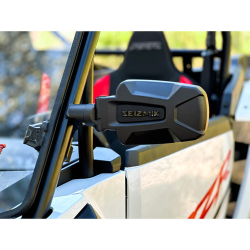 Seizmik Pursuit Side View Mirror with Adjustale Clamp Seizmik Pursuit Side View Mirror with Adjustale Clamp